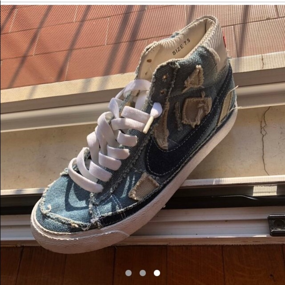 ISO!! Nike Denim Patchwork Blazers
